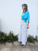 Wren Skirt Multicolour Stripe