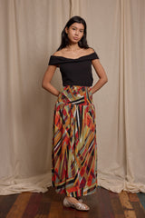 Wren Skirt Vintage Abstract