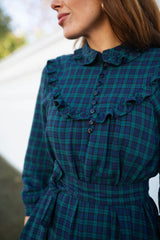 Cora Dress in Tartan